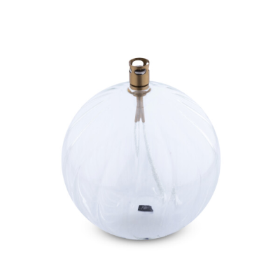 LAMPE A HUILE ROUND ELEGANT BRASS L