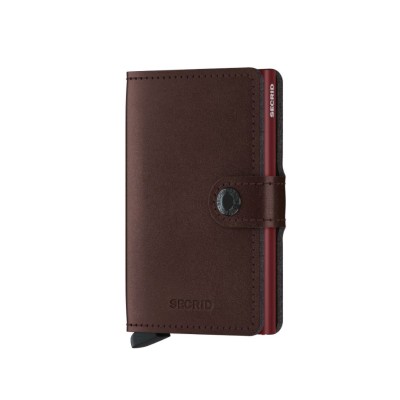 PORTE-CARTES MINIWALLET METALLIC MORO