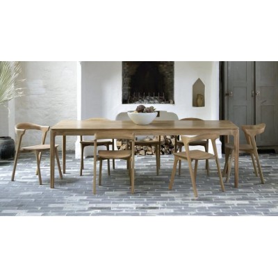 Table + 4 chaises BOK en teck