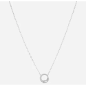 COLLIER–Basile–ACIER–Zirconium sertis–38+5cm d:14mm