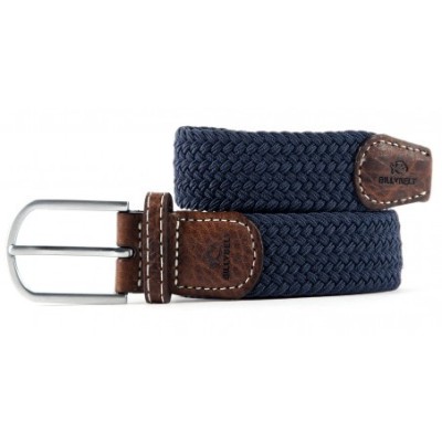 Ceinture tressée élastique Bleu ardoise - Taille 1