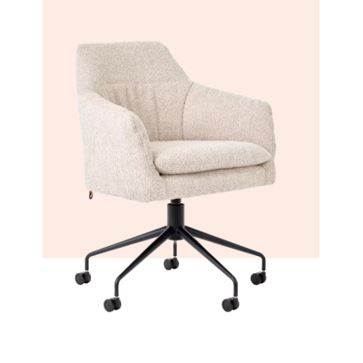 CHAISE SAGA C1012 PM23 A01 +ACCOUDOIRS SAMBA GREY