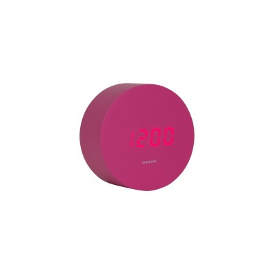 Réveil Spry Round rose