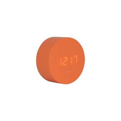 Réveil Spry Round orange