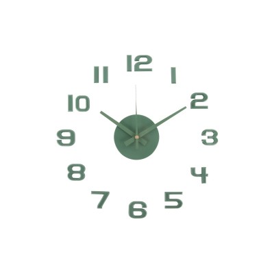 HORLOGE DIY Sunset Numbers vert
