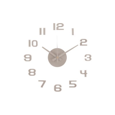 HORLOGE DIY Sunset Numbers gris