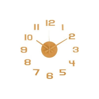 HORLOGE DIY Sunset Numbers ocre