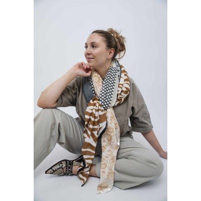 FOULARD SHANNA PRINTEMPS 2025