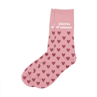 CHAUSSETTES PAILLETTES CHERIE D'AMOUR