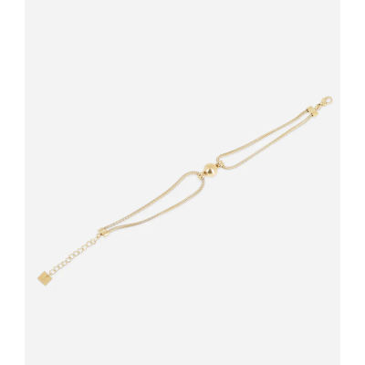 BRACELET–SIMPLE–ACIER DORE