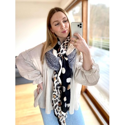 FOULARD SHANNA PRINTEMPS 2025