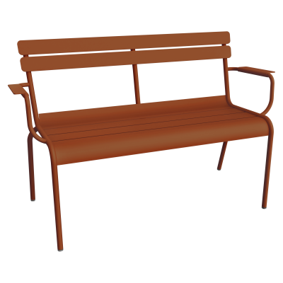 LUXEMBOURG BANC DE JARDIN 2 PLACES