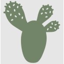 ENVIE D'AILLEURS DESSOUS DE PLAT CACTUS 25.5 X 24 CM CACTUS