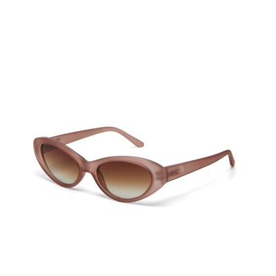 SUNGLASSES - SMALL CAT SHAPE - TRANSPARENT ROSE - LINA
