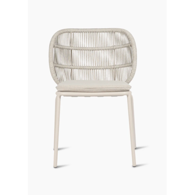 KODO DINING CHAIR DUNE WHITE SET ALMOND