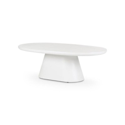 JADE TABLE DE SALON - 120 X 70 CM SNOW