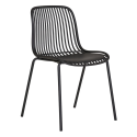 BRANSON - CHAISE POLYPROPYLENE - NOIR