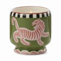 TIGER CERAMIC CANDLE - BLACK CEDAR & FIG