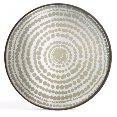Beads plateau - mirror - Gold - rond - L