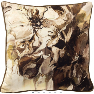 COUSSIN - ELON 45X45CM - ABSTRACT FLORAL