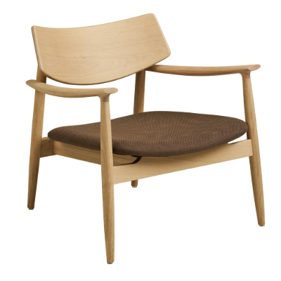 FAUTEUIL OLVERA, chêne naturel, marrron, HN1084