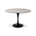 TINO - TABLE D.120 CERAMIQUE TRAVERTIN