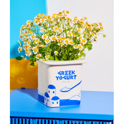 VASE POT YAOURT GREC