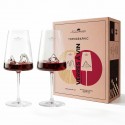TOPOGRAHIC SET DE 2 VERRES A VIN GRAND CANYON & MATTERHORN