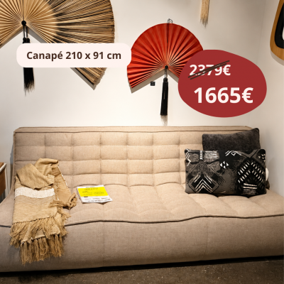 N701 sofa - 3 seater - beige