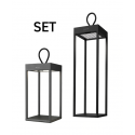 GRACE - SET DE 2 LAMPES D'EXTERIEUR - NOIR