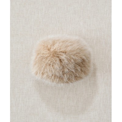TOQUE FOURRURE BEIGE