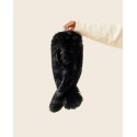 ECHARPE FAUSSE FOURRURE NOIRE