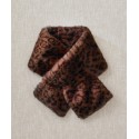 ECHARPE BRUN LEOPARD