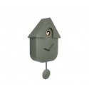 Horloge Modern Cuckoo ABS vert kaki