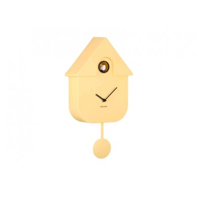 Horloge Modern Cuckoo ABS jaune
