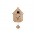 Horloge Modern Cuckoo ABS light wood