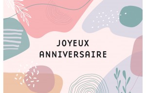 
			                        			Joyeux anniversaire